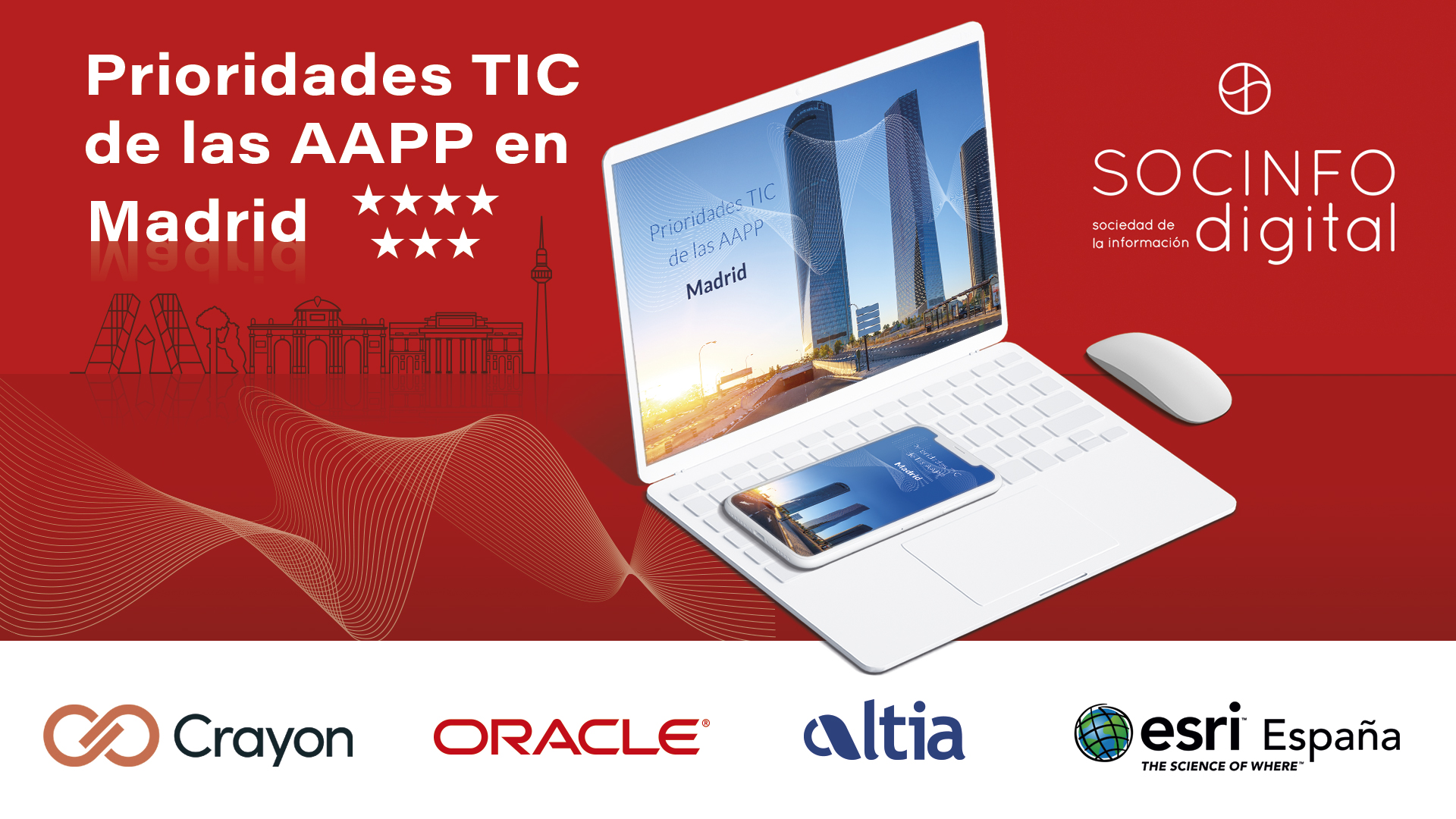 Prioridades TIC de las AAPP en Madrid